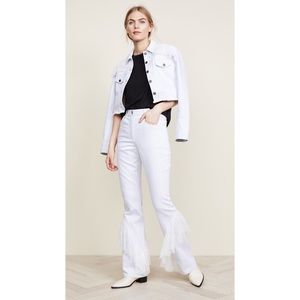 NWT Cinq a Sept Palmira Pant Size 2 in White Ivory